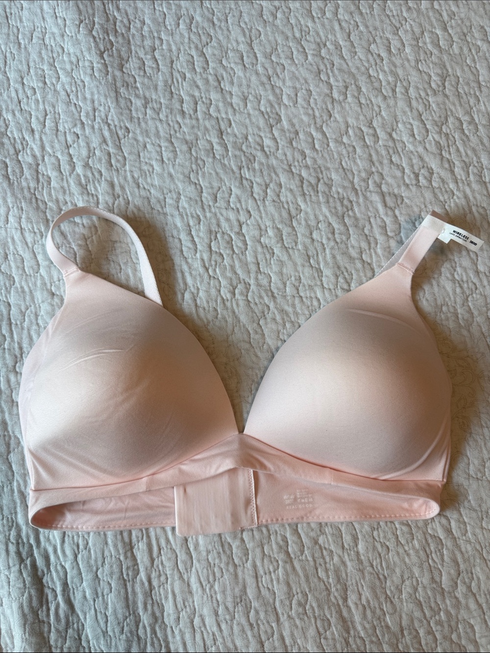 aerie Light Pink Wireless T-Shirt Bra